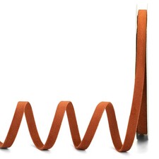 Terracotta Velvet Ribbon 3/8 Inch x 20 Yards Double Faced Christmas Wreath Decor