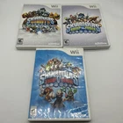 Skylanders Swap Force, Giants, Trap Team Bundle Lot of 3 Wii Games Tested