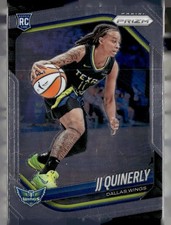 JJ Quinerly #95 2025 Panini Prizm WNBA Green Prizms Dallas Wings