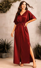 Women's Pure Mulberry Silk One Size Drawstring-Style Evening Cocktail Party Wear