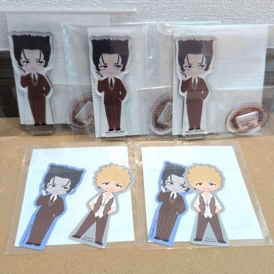 Sega Bakemonogatari 5Point Prize Mini Acrylic Stand & Sticker Set