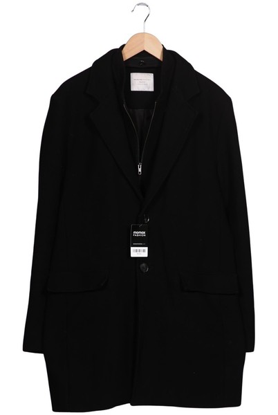 Abrigo SELECTED hombre invierno parka chaqueta de invierno talla XL lana negro #fqzrwal