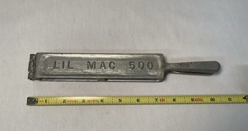 Li'L Mac 500 Split Shot Lead Mold 4 Sizes