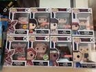 Funko Pops Stranger Things 8 Bit Figures Set of 8 with Demogorgon chase New