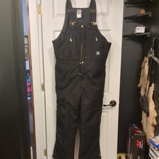 Carhartt Extremes Bibs Mens Size 40 x32 R33-BLK Black