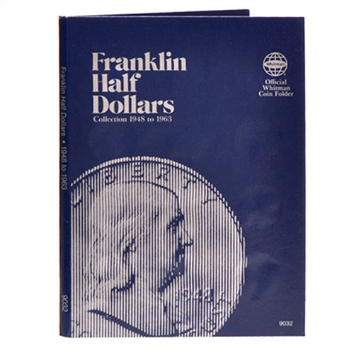 Whitman Coin Folder #9032 **Franklin Half Dollar 1948-1963 Album/Book**NO COINS!