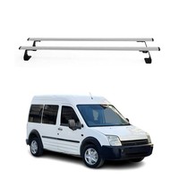 DachträGer GrundtäGer FüR Ford Transit Connect 2002-2013 75Kg Stahl Silber 2 Tlg