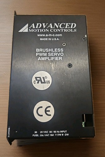 ADVANCED Motion Controls Brushless PWM Servo Amplifier B25A20ACQ 30-125VAC