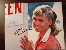 Olivia Newton Grease Signed 8x10 Photo COA W/ Matching Numbered Sticker 