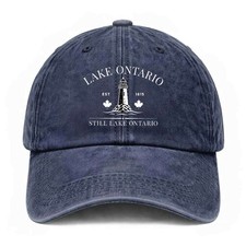 Lake Ontario Est 1615 Dad Hat Great Lakes Unisex Vintage Washed Baseball Cap