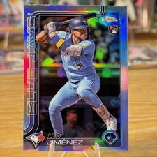 2025 Topps Chrome - Leo Jimenez #276 Rainbow Foil (RC)