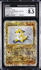 2002 POKEMON LEGENDARY COLLECTION #91 SANDSHREW-REVERSE FOIL CGC 8.5 on eBay