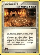 Team Magma Hideout Uncommon Team Magma vs Team Aqua 83/95 NM on eBay