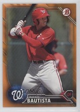 2016 Bowman Prospects Orange 15/25 Rafael Bautista #BP49 3g3