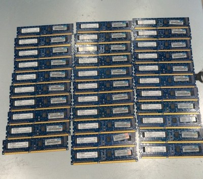 Elpida 2GB 1Rx8 PC3-10600U HP 497157-D88 Lot Of 32
