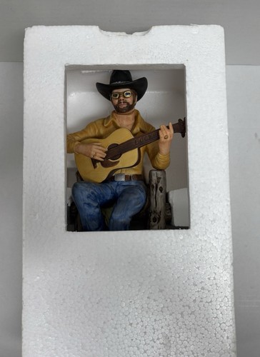 Vintage Hank Williams Jr. McCormick Whiskey Decanter- Working Music Box Bocephus - Picture 13 of 24
