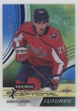 2021-22 Upper Deck Synergy Exceptional Futures Blue 158/299 Hendrix Lapierre 4z8