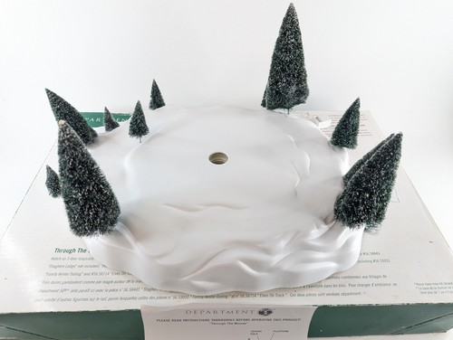 Accesorio Dept 56 Dickens Village - Through The Woods Animated Trail 52791 FUNCIONA - Imagen 5 de 6