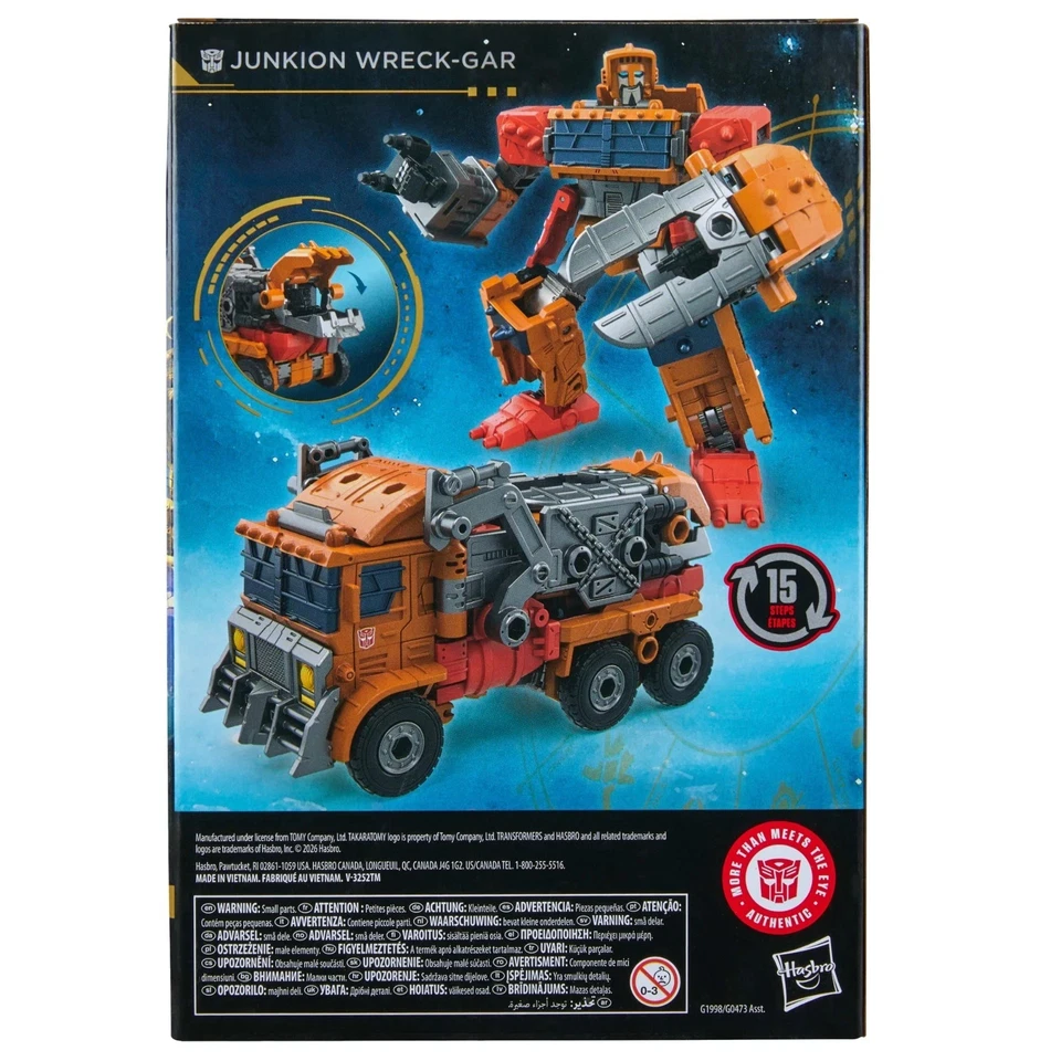 PRESALE HASBRO TRANSFORMERS AGE OF THE PRIMES VOYAGER JUNKION WRECK-GAR FIGURE - Image 2 of 4