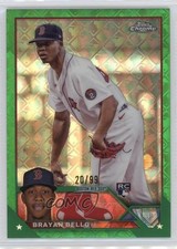 2023 Topps Chrome Logofractor Edition Green Refractor 20/99 Brayan Bello #57 v9t