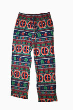 Marvel Deadpool Christmas Holiday Design Lounge Pants New Small