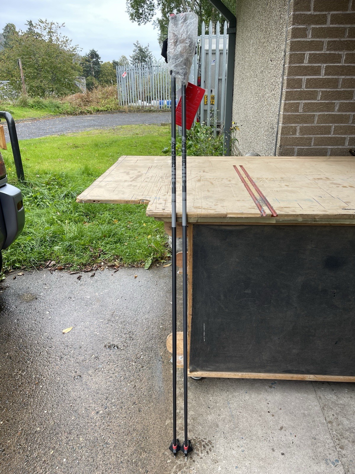 Bastones de esquí Atomic Pro Carbon QRS Nordic XC - 160 cm NUEVO