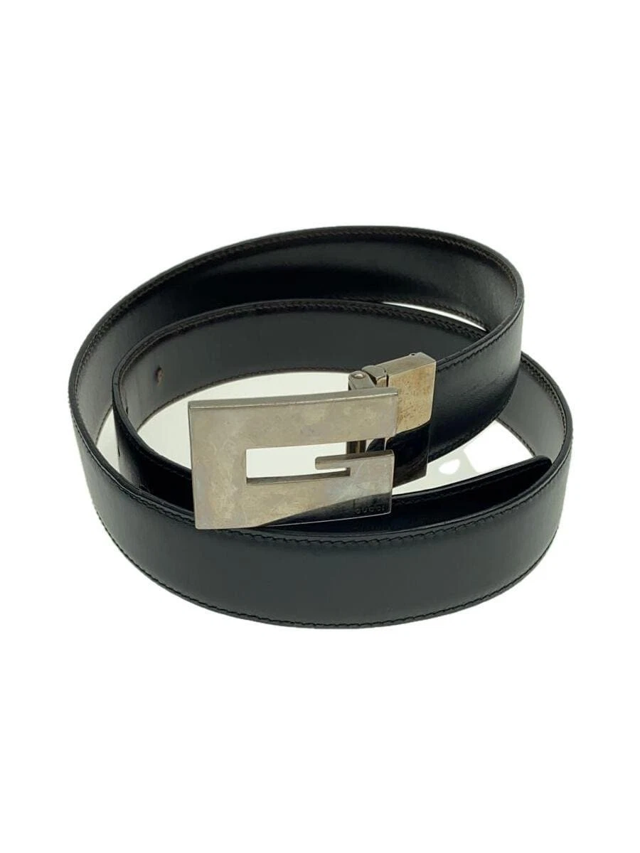 Ceinture GUCCI cuir BLK homme 036 01 79 1373