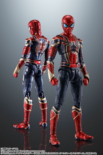 Marvel - Spider-Man : No Way Home - Figurine IRON SPIDER - S.H. FIGUARTS BANDAI - Imagen 5 de 9