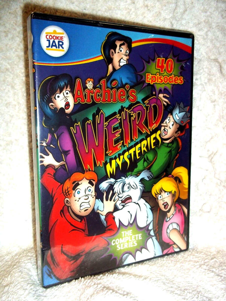 Archies Weird Mysteries (DVD, 2017 4-Disc) riverdale jughead comic