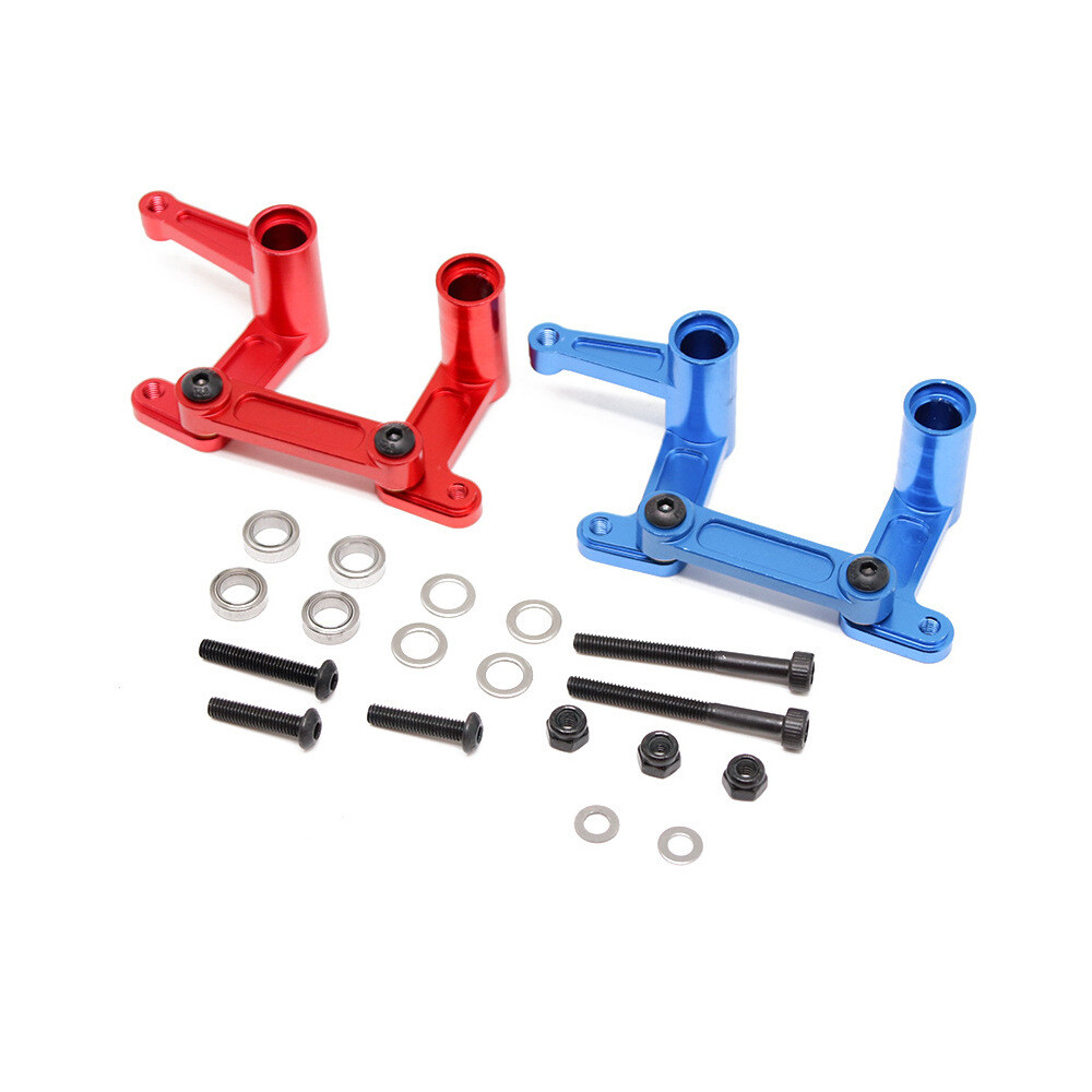 Upgrade Your Traxxas 1/10 RC Car with Durable Aluminium Steering Bellcrank Set