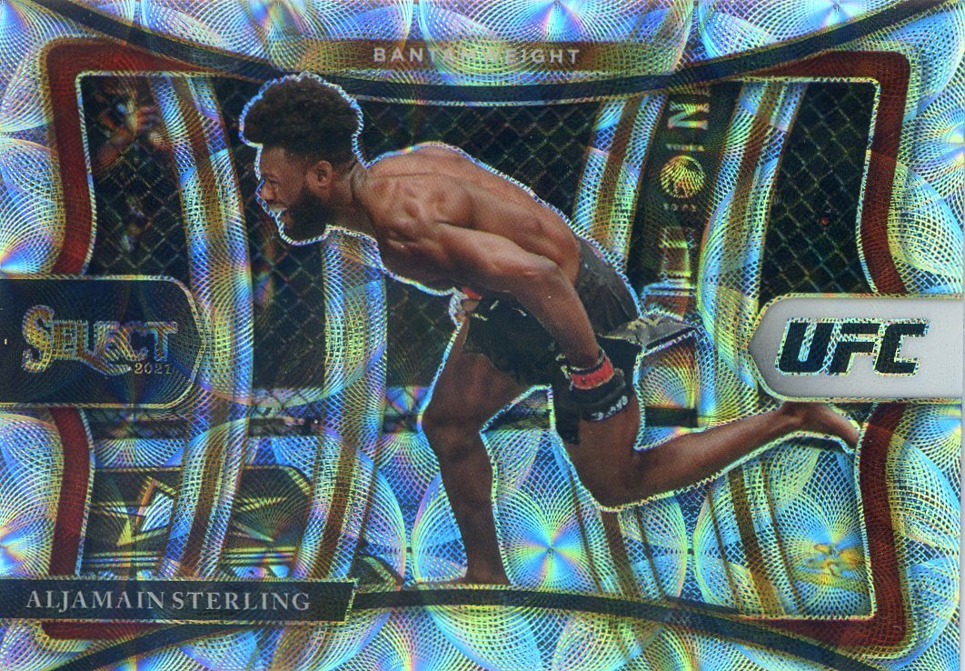 2021 PANINI SELECT UFC SCOPE PRIZM  ALJAMAIN STERLING NO. 151