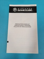Nintendo Gamecube Health And Safety Precautions Booklet White C/Pm-dol-usa-2