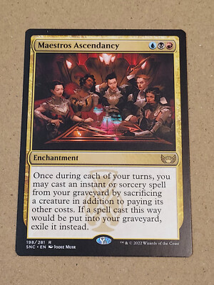 Maestros Ascendancy - Streets of New Capenna - Magic the Gathering MTG Nice!