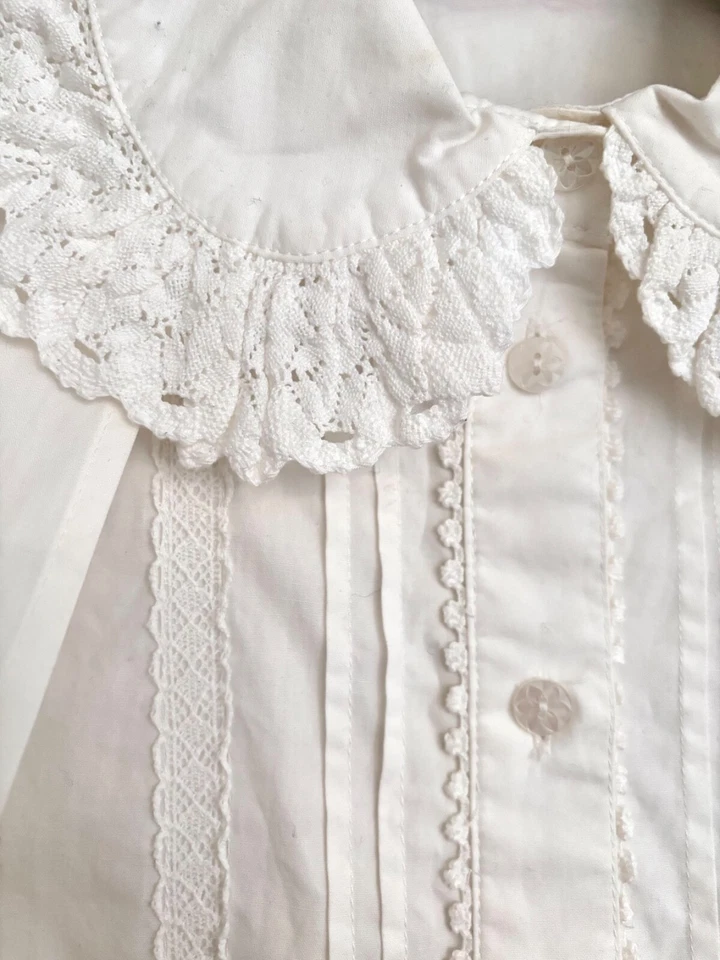 Early Made in Japan - BABY THE STARS SHINE BRIGHT White Blouse Top - Vintage - Image 2 of 4