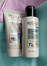 redken acidic bonding  concentrate shampoo 7% 75ml& conditionet 11% 50ml travel 