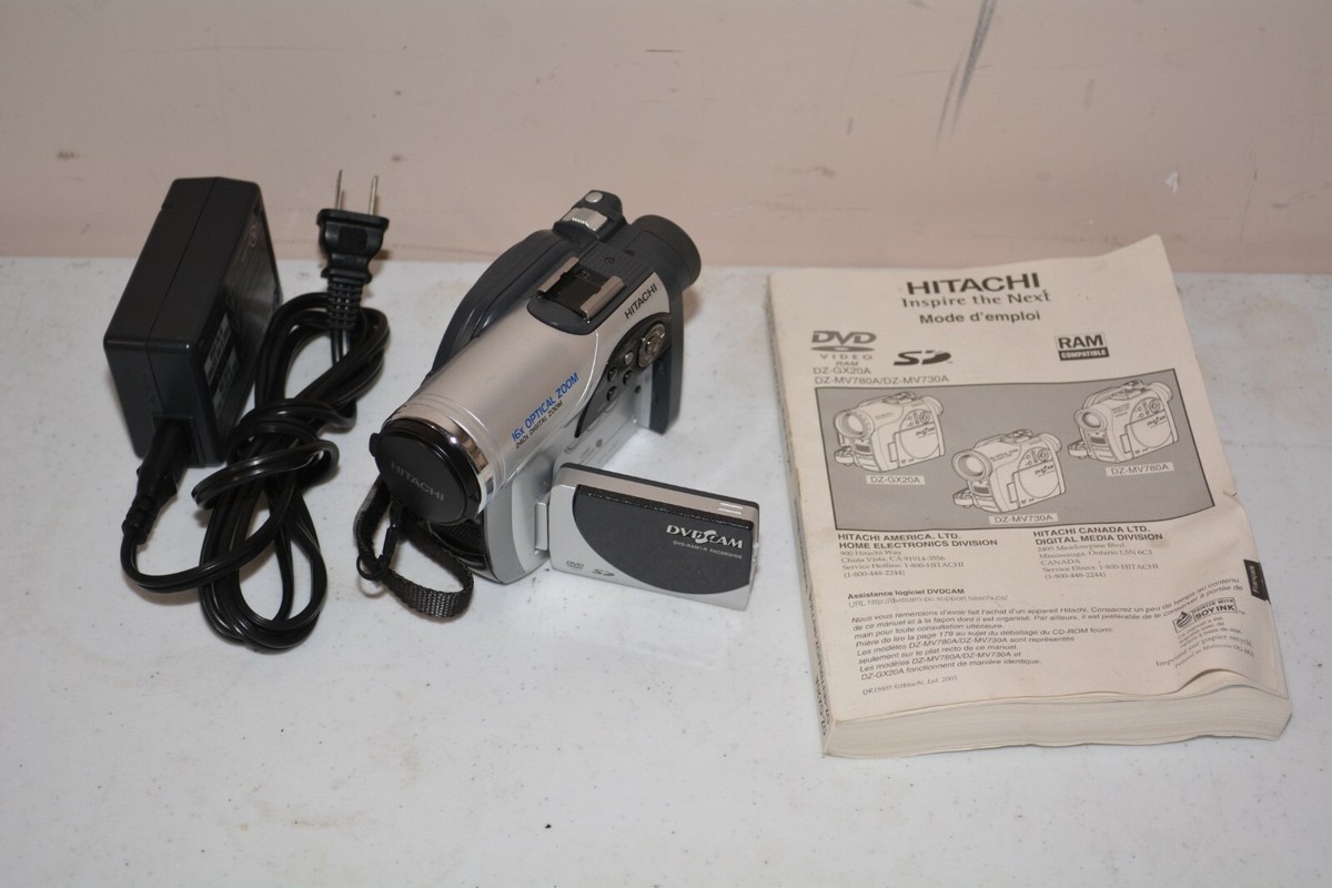 Hitachi DZ-MV750MA DVD Camcorder for sale online | eBay