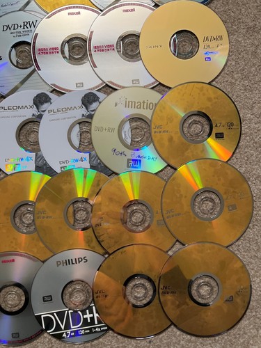 29 Disc Bundle - DVD+RW and DVD-RW - all re-recordable / re-writable Sony etc. - Photo 4/11