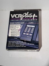 VCR Plus Instant Programmer Gemstar 1990-91 TV VCR Programming Made Easy NIB