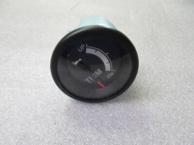 C5E Faria Marine 781631PDFB Trim Gauge Black 2 Inch OEM New Factory Boat Parts