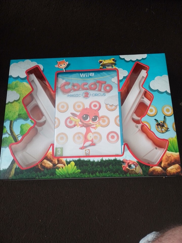 Cocoto Magic Circus 2 Nintendo Wii U 2013 Game Brand New PAL