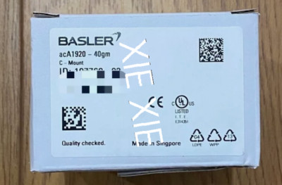BASLER  acA1920-40gm Brand new  Industrial cameras shipping  Via Fedex or DHL