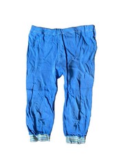 Vintage Pajama Pants Kids Childrens Boys Blue Pajamas 3-4