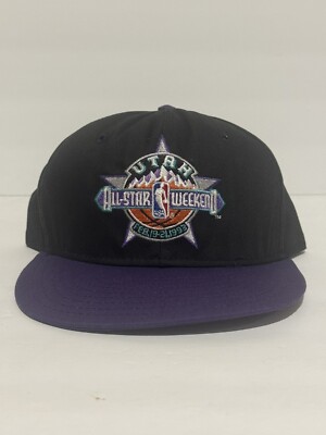 Vintage 1993 NBA All Star Game SnapBack Hat Utah AJD Official