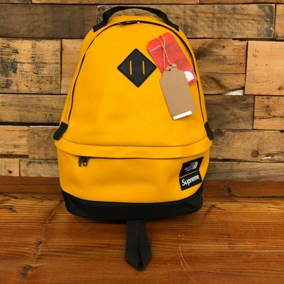 supreme yellow backpack