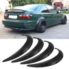For Honda Civic Sedan 4X 4.5" Fender Flares Flexible Wide Body Kit Wheel Arches
