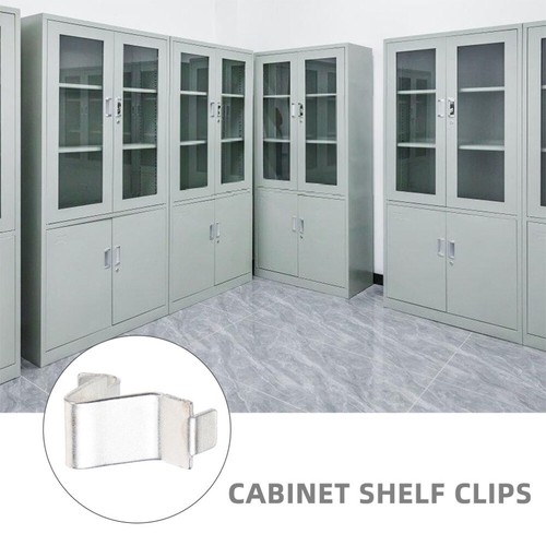 20pcs Cabinet Shelf Support Clips Heave Duty File Cabinet Shelf Clamps - Picture 6 of 12