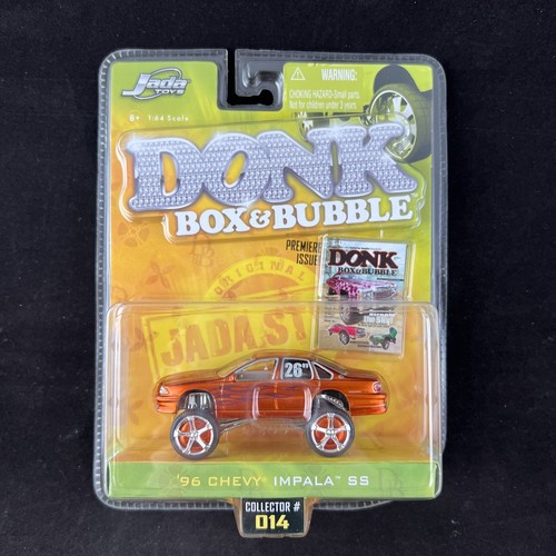 JADA TOYS CAJA DONK AND BURBUBBLE 2006 OLA 2 '96 CHEVY IMPALA SS TOTALMENTE NUEVO RARO #14 - Imagen 2 de 5
