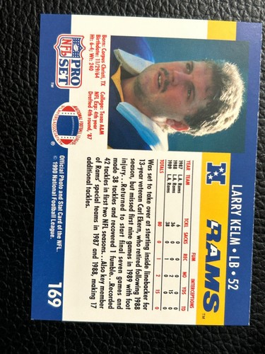 1990 Pro Set Football - - Pick A Card -#3 - #175 +LL +RC +HOF - Picture 451 of 471