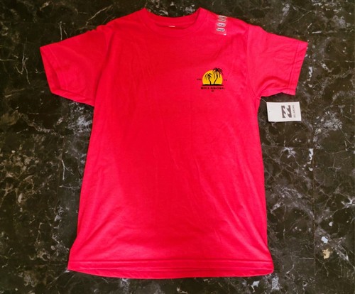 Billabong Florida T-Shirt Herren Kurzarm Slim Fit Sunset Orange Größe: Small - Bild 1 von 9