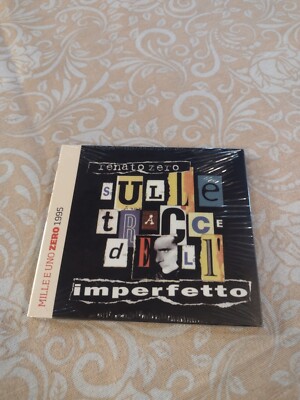 RENATO ZERO AUF DEN SPUREN DES UNVOLLKOMMENEN TAUSENDUNDEINS ZERO CD VERLAG NEU
